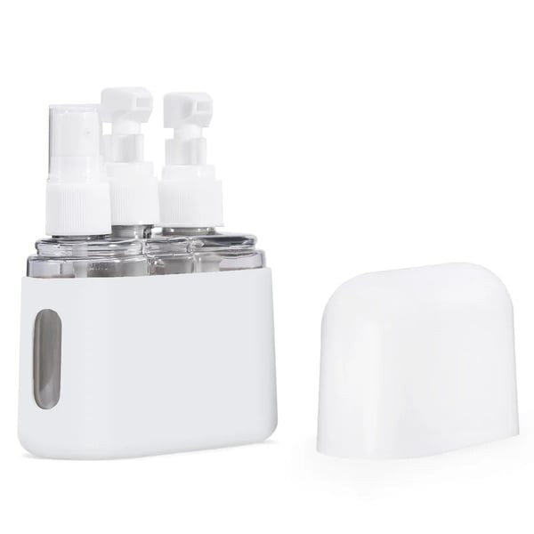 🎁 Mini Shampoo Dispenser Portable Travel Bottle Set