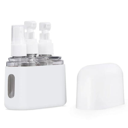 🎁 Mini Shampoo Dispenser Portable Travel Bottle Set