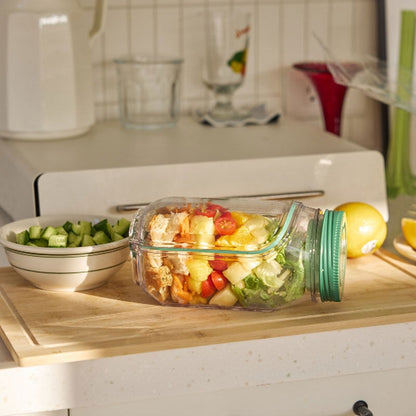 🥗Side-Opening Salad and Vegetable Storage Container