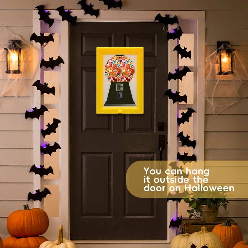 🍬Rare Vintage The Handy Candy Frame - Hanging Candy Machine Art🔥