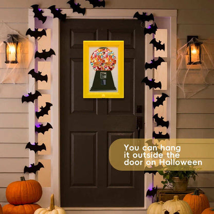 🍬Rare Vintage The Handy Candy Frame - Hanging Candy Machine Art🔥