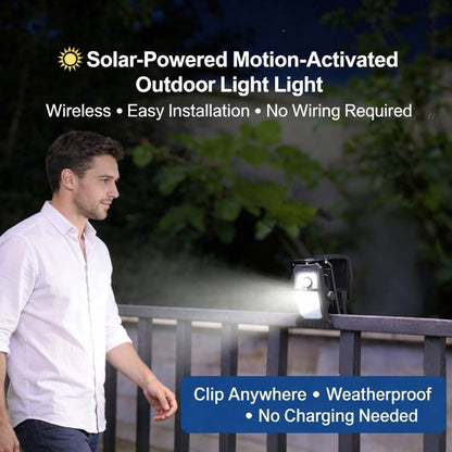 🌟Outdoor solar garden lights and motion-activated lights
