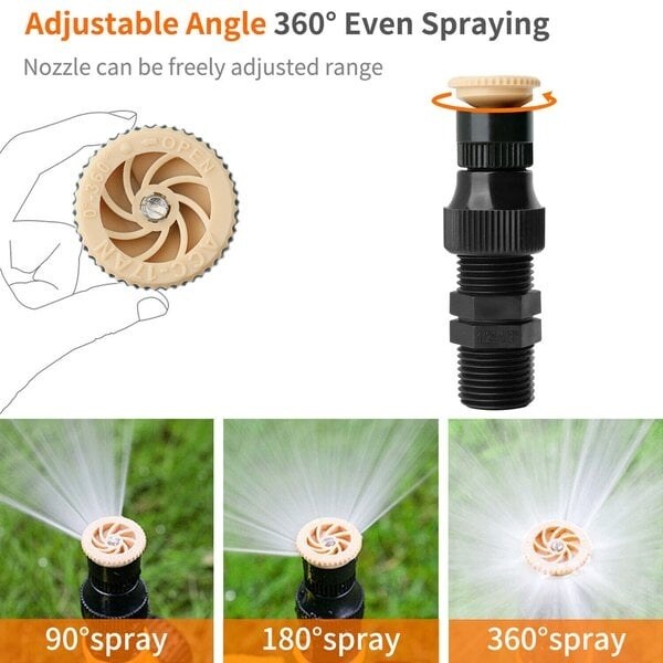 💦360° Rotation Auto Irrigation System